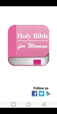 Holy Bible for Women android App screenshot 0