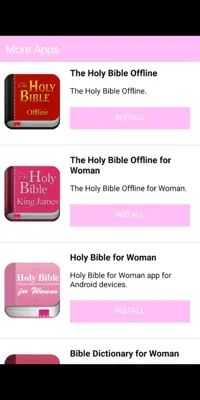 Holy Bible for Women android App screenshot 1